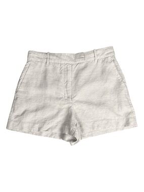 Aritzia Wilfred Linen Blend 3” shorts Size 10 in Natural